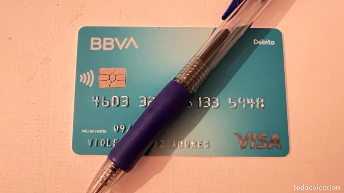 Tarjetas telef&oacute;nicas de colecci&oacute;n: Tarjeta de pl&aacute;stico Card VISA BBVA para colecci&oacute;n