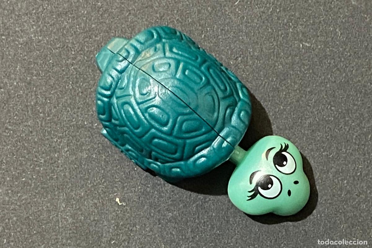 Tarjetas telef&oacute;nicas de colecci&oacute;n: Sorpresina Kinder Ferrero Tartaruga Verde Vintage Anni 90 Senza Cartina Usato - Ferrero Kinder