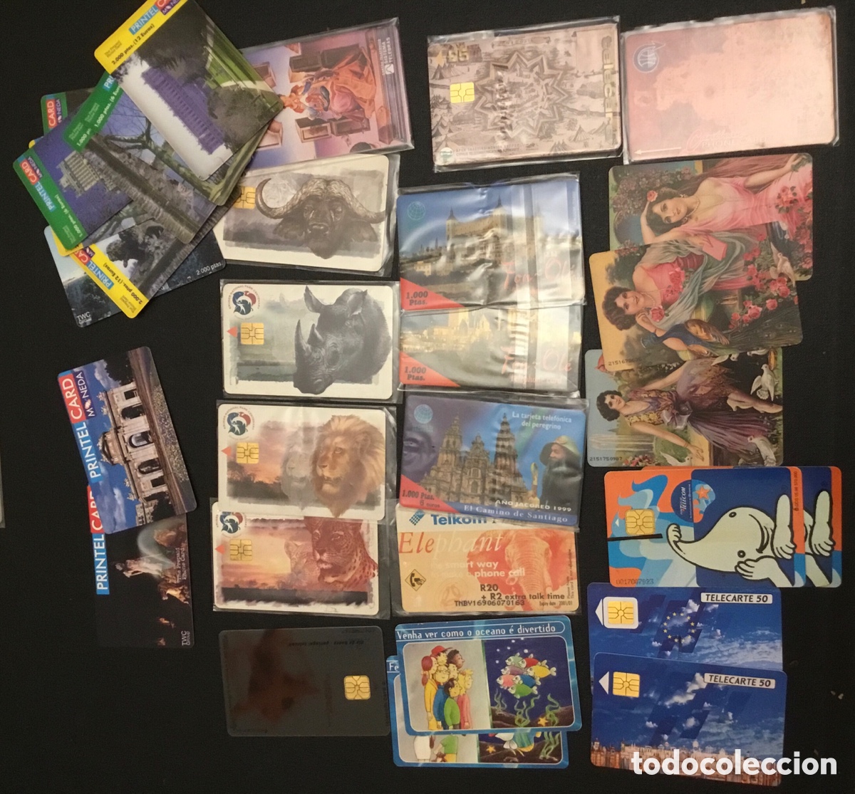 Tarjetas telef&oacute;nicas de colecci&oacute;n: Lote tarjetas telef&oacute;nicas