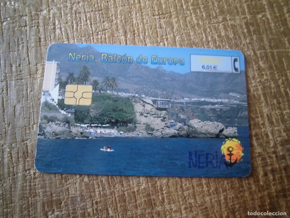 Tarjetas telef&oacute;nicas de colecci&oacute;n: TARJETA TELEF&Oacute;NICA NERJA BALC&Oacute;N DE EUROPA 1000 PESETAS