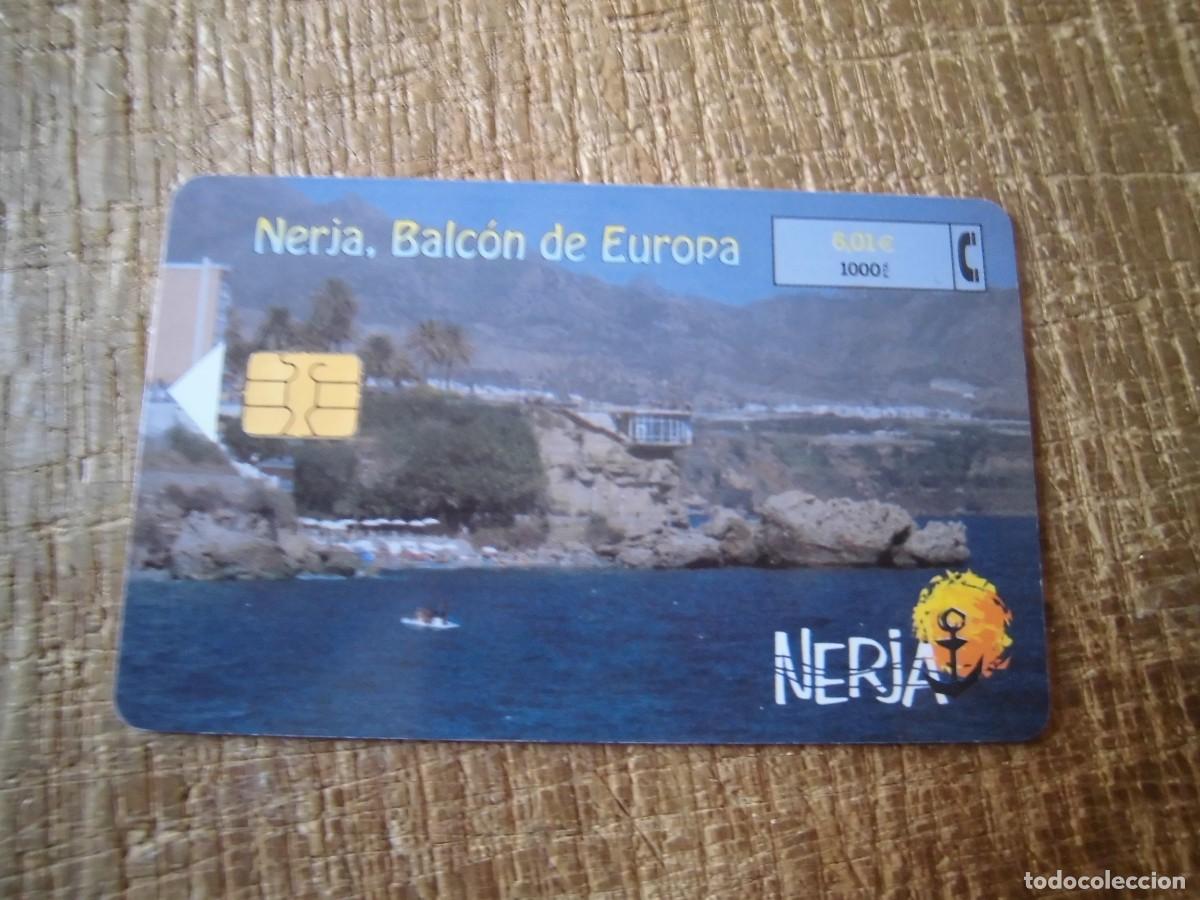 Tarjetas telef&oacute;nicas de colecci&oacute;n: TARJETA TELEF&Oacute;NICA NERJA BALC&Oacute;N DE EUROPA 6 EUROS