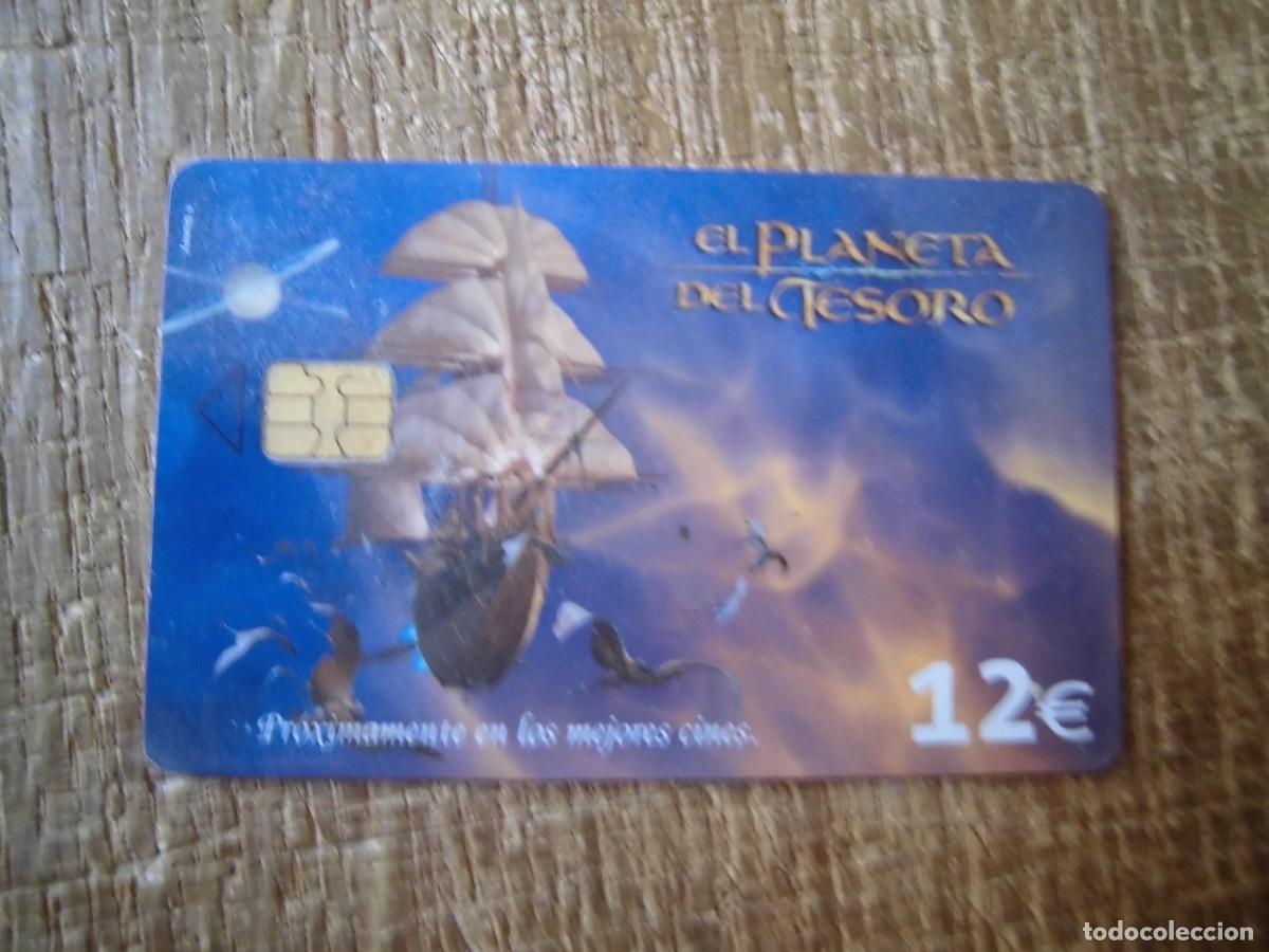 Tarjetas telef&oacute;nicas de colecci&oacute;n: TARJETA TELEF&Oacute;NICA EL PLANETA DEL TESORO 12 EUROS