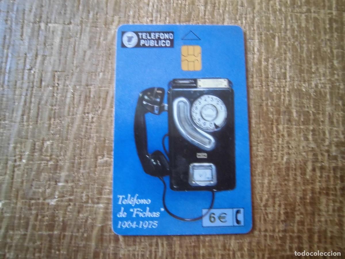 Tarjetas telef&oacute;nicas de colecci&oacute;n: TARJETA TELEF&Oacute;NICA TEL&Eacute;FONO P&Uacute;BLICO 6 EUROS