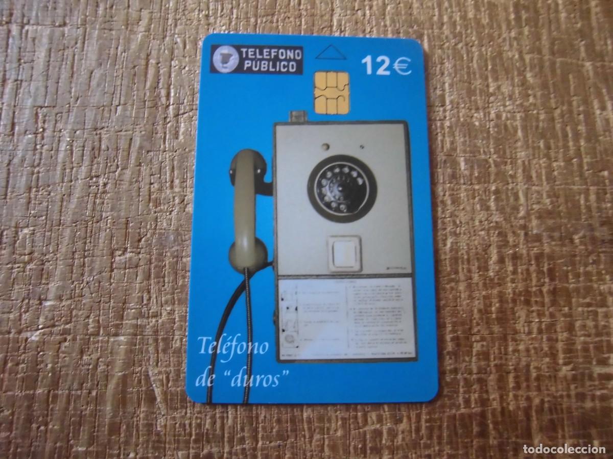 Tarjetas telef&oacute;nicas de colecci&oacute;n: TARJETA TELEF&Oacute;NICA TEL&Eacute;FONO P&Uacute;BLICO 12 EUROS