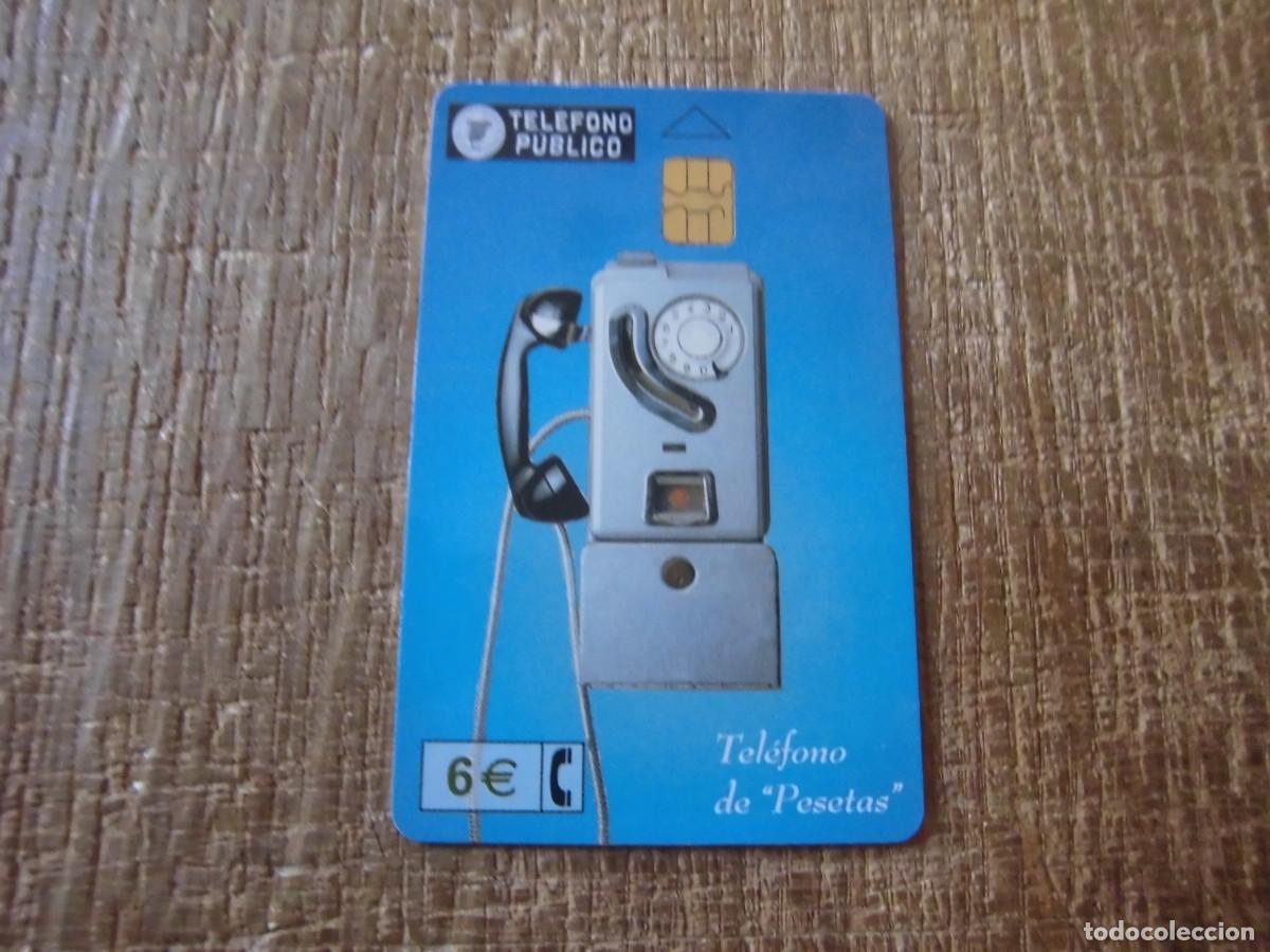 Tarjetas telef&oacute;nicas de colecci&oacute;n: TARJETA TELEF&Oacute;NICA TEL&Eacute;FONO P&Uacute;BLICO 6 EUROS