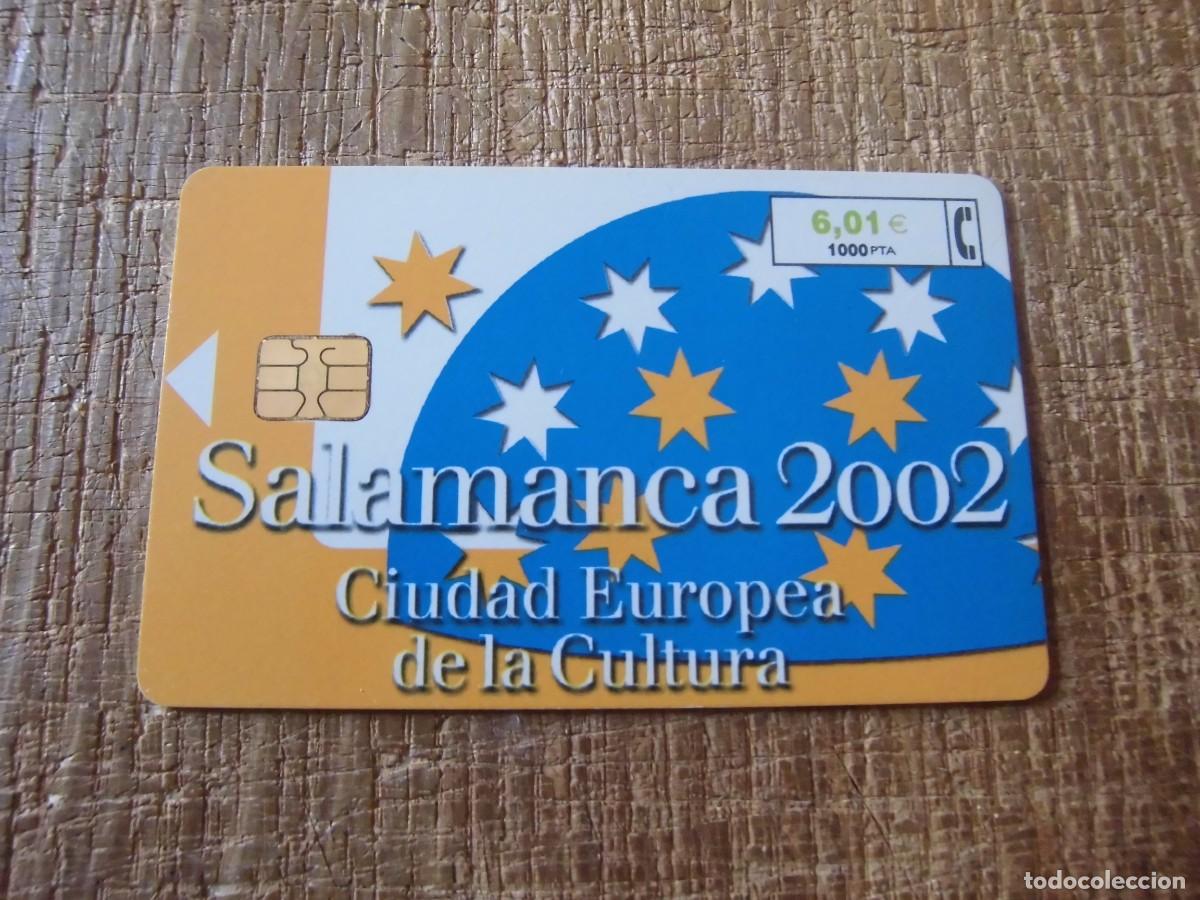 Tarjetas telef&oacute;nicas de colecci&oacute;n: TARJETA TELEF&Oacute;NICA SALAMANCA 2002 6 EUROS