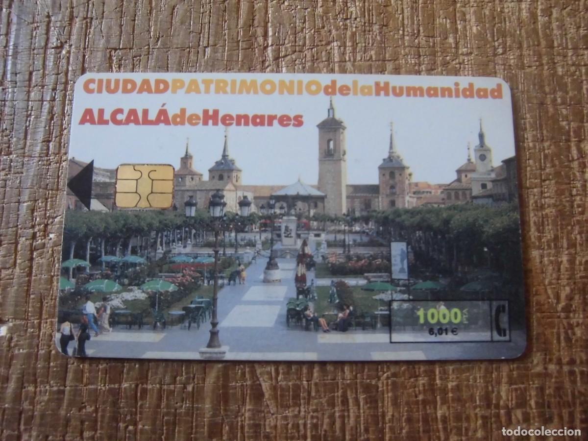 Tarjetas telef&oacute;nicas de colecci&oacute;n: TARJETA TELEF&Oacute;NICA CIUDAD PATRIMONIO DE LA HUMANIDAD ALCAL&Aacute; DE HENARES 1000 PESETAS