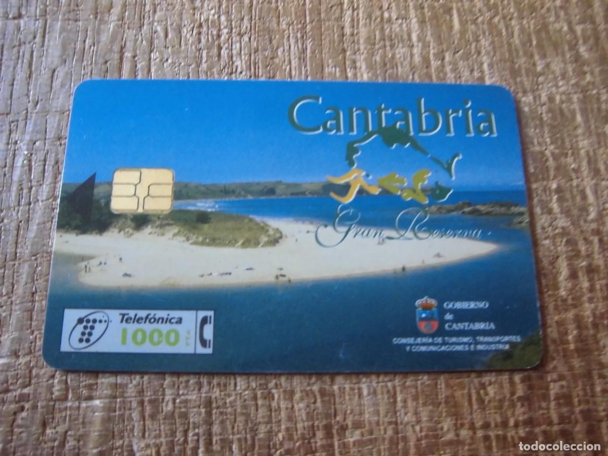 Tarjetas telef&oacute;nicas de colecci&oacute;n: TARJETA TELEF&Oacute;NICA CANTABRIA 1000 PESETAS