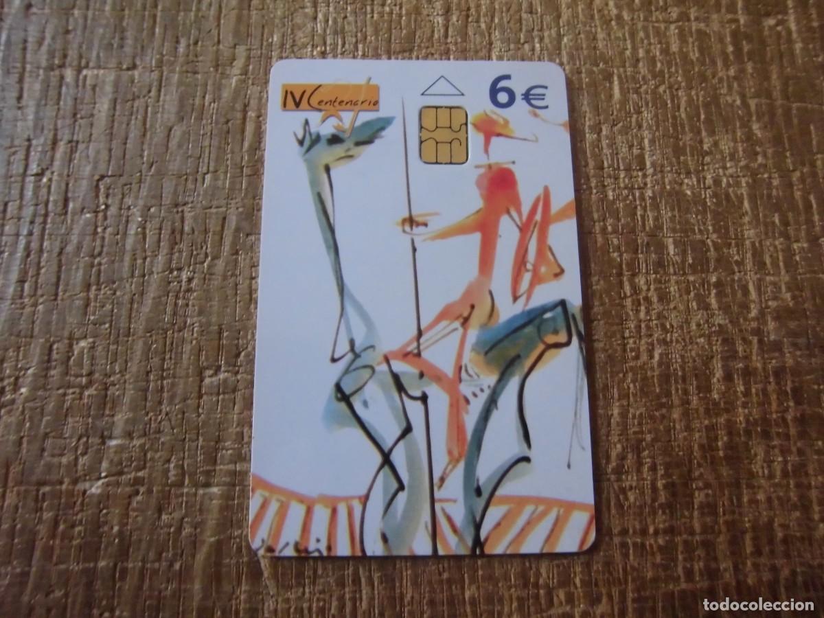 Tarjetas telef&oacute;nicas de colecci&oacute;n: TARJETA TELEF&Oacute;NICA IV CENTENARIO 6 EUROS