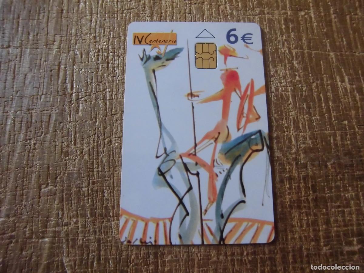 Tarjetas telef&oacute;nicas de colecci&oacute;n: TARJETA TELEF&Oacute;NICA IV CENTENARIO 6 EUROS