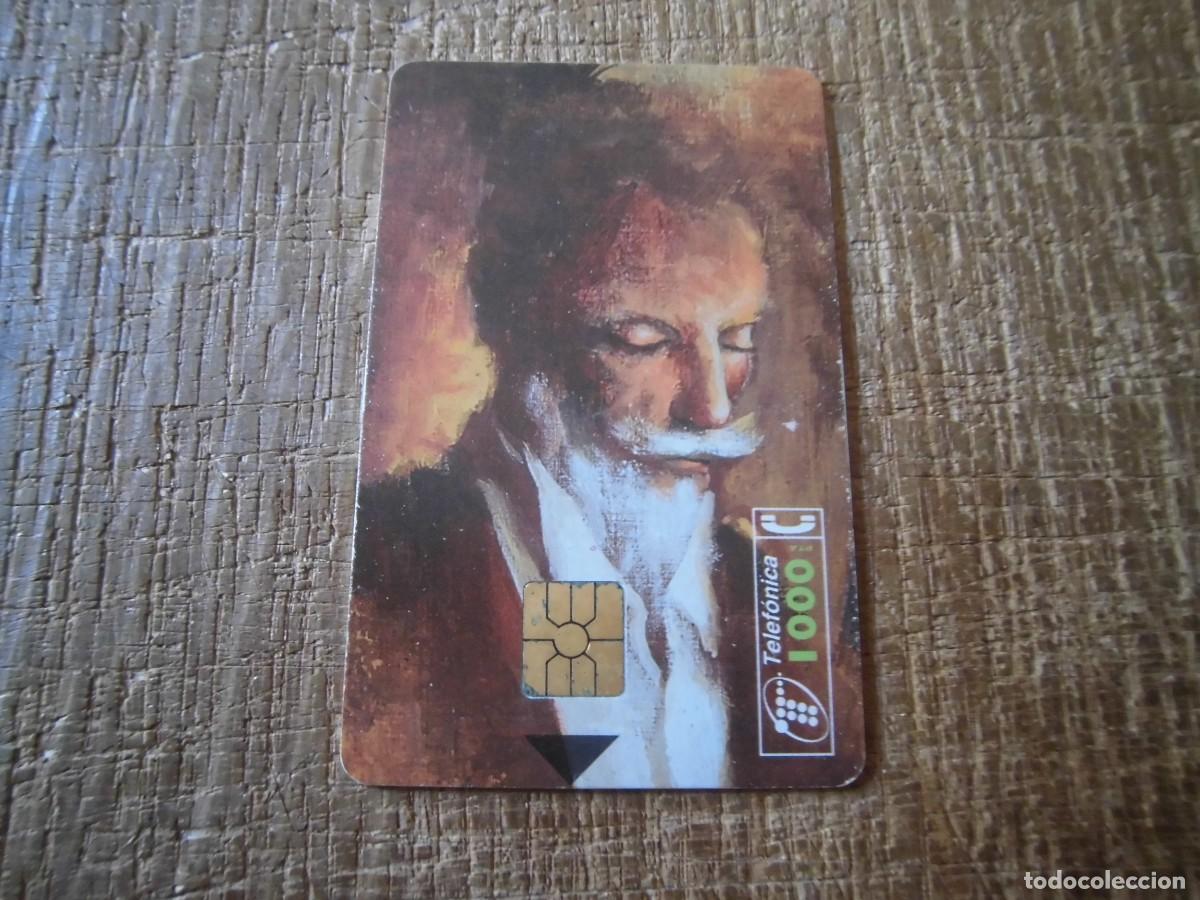Tarjetas telef&oacute;nicas de colecci&oacute;n: TARJETA TELEF&Oacute;NICA MIGUEL DE CERVANTES 450 ANIVERSARIO 1000 PESETAS