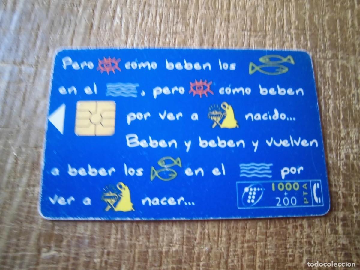 Tarjetas telef&oacute;nicas de colecci&oacute;n: TARJETA TELEF&Oacute;NICA FELIZ 1996 1000 PESETAS