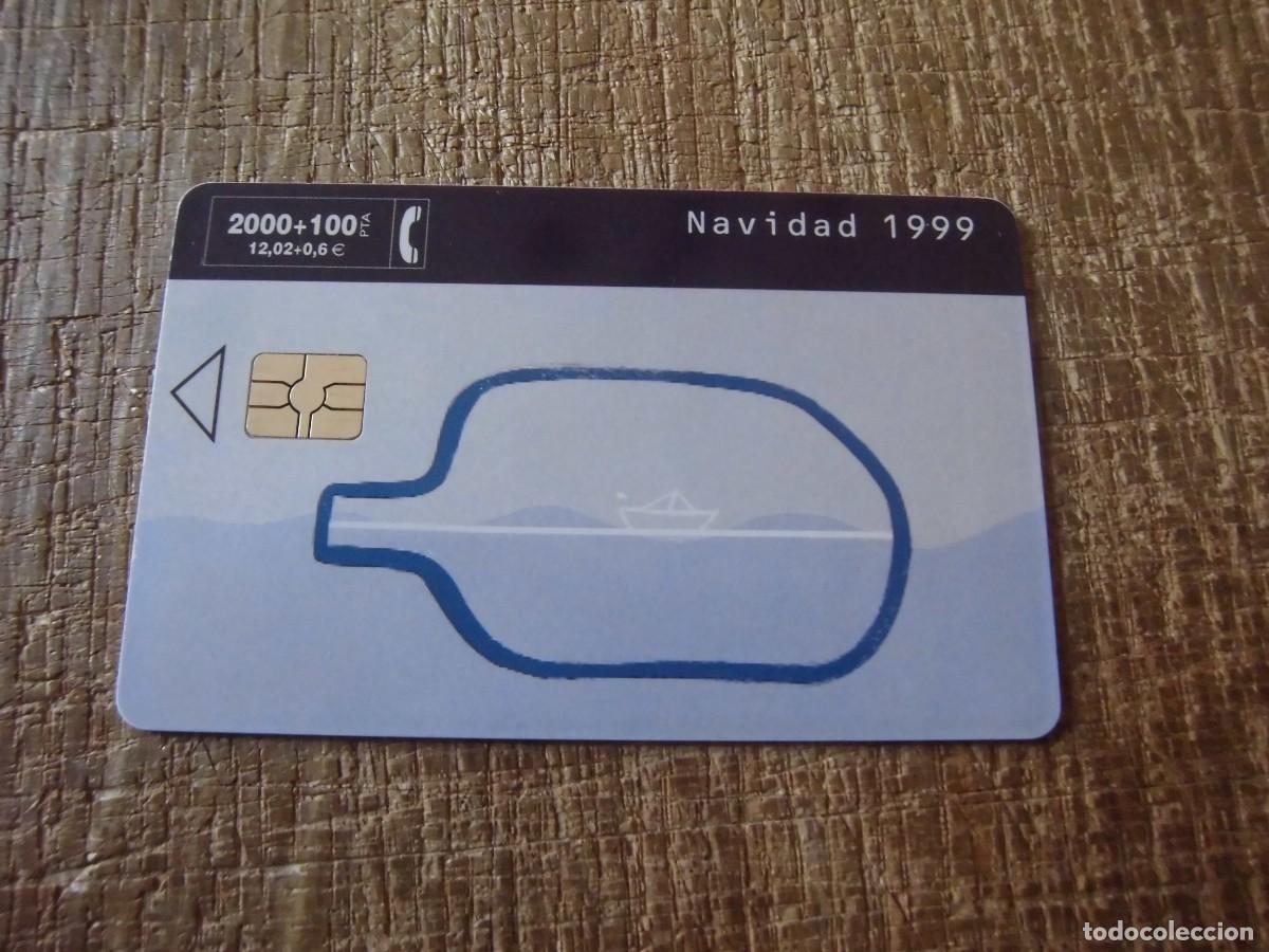 Tarjetas telef&oacute;nicas de colecci&oacute;n: TARJETA TELEF&Oacute;NICA NAVIDAD 1999 2000 PESETAS