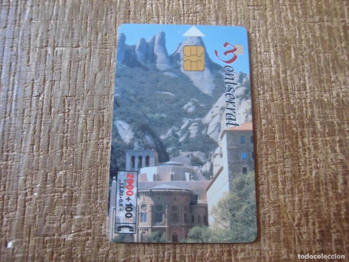 Tarjetas telef&oacute;nicas de colecci&oacute;n: TARJETA TELEF&Oacute;NICA MONTSERRAT 2000 PESETAS
