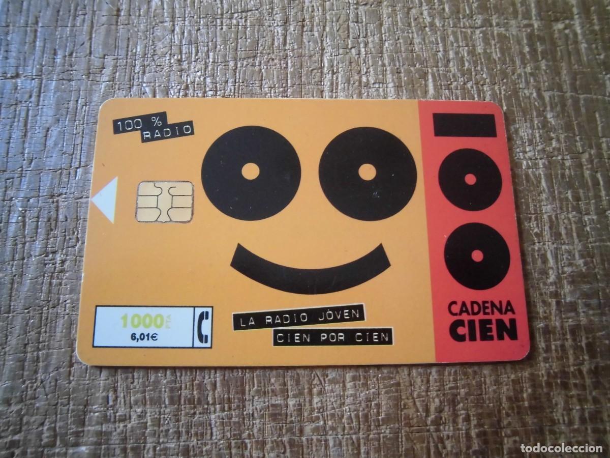 Tarjetas telef&oacute;nicas de colecci&oacute;n: TARJETA TELEF&Oacute;NICA CADENA 100 LA RADIO JOVEN 1000 PESETAS