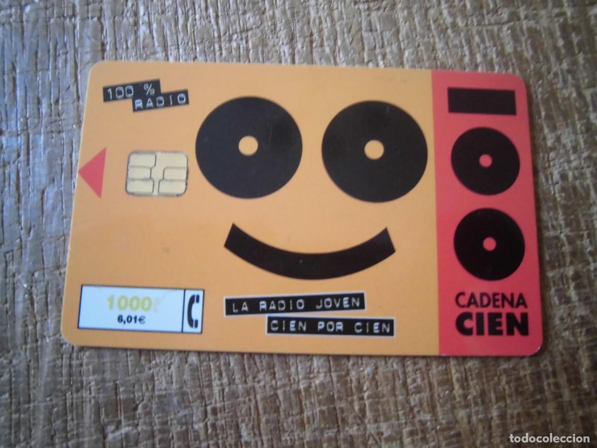 Tarjetas telef&oacute;nicas de colecci&oacute;n: TARJETA TELEF&Oacute;NICA CADENA 100 LA RADIO JOVEN 1000 PESETAS