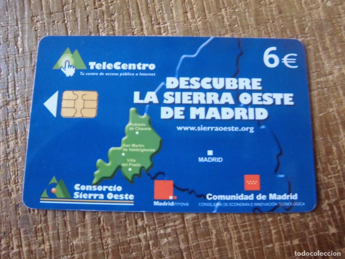 Tarjetas telef&oacute;nicas de colecci&oacute;n: TARJETA TELEF&Oacute;NICA DESCUBRE LA SIERRA OESTE DE MADRID 6 EUROS