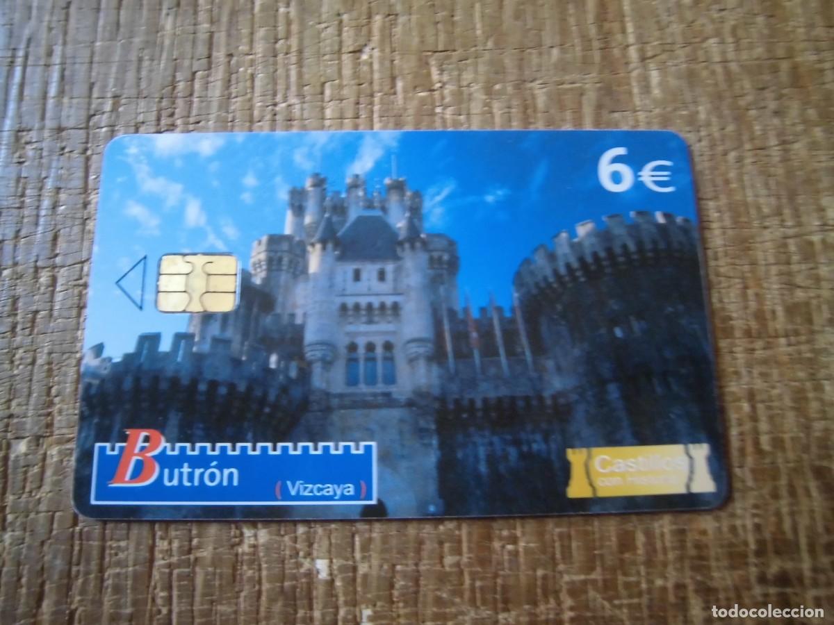 Cart&otilde;es de telefone de cole&ccedil;&atilde;o: TARJETA TELEF&Oacute;NICA BUTR&Oacute;N VIZCAYA 6 EUROS