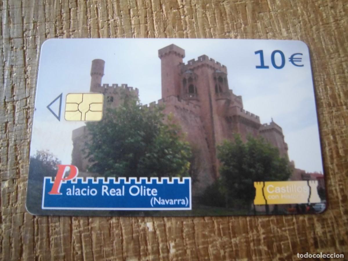 Tarjetas telef&oacute;nicas de colecci&oacute;n: TARJETA TELEF&Oacute;NICA PALACIO REAL OLITE NAVARRA 10 EUROS