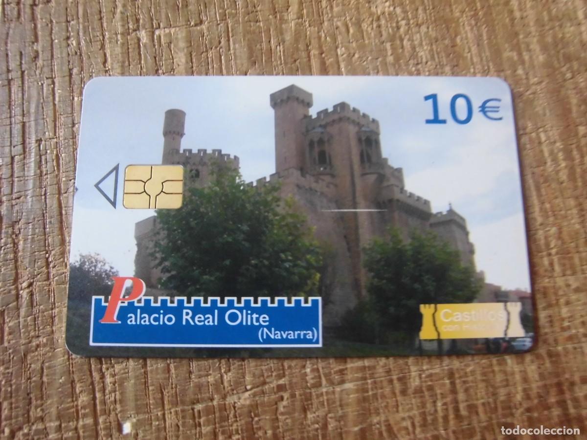 Tarjetas telef&oacute;nicas de colecci&oacute;n: TARJETA TELEF&Oacute;NICA PALACIO REAL OLITE NAVARRA 10 EUROS