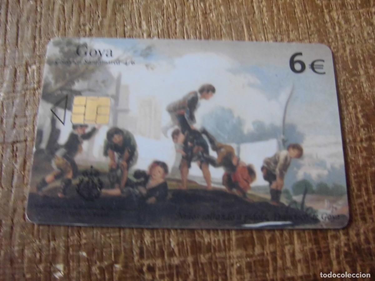 Tarjetas telef&oacute;nicas de colecci&oacute;n: TARJETA TELEF&Oacute;NICA GOYA NI&Ntilde;OS SALTANDO A P&Iacute;DOLA 6 EUROS