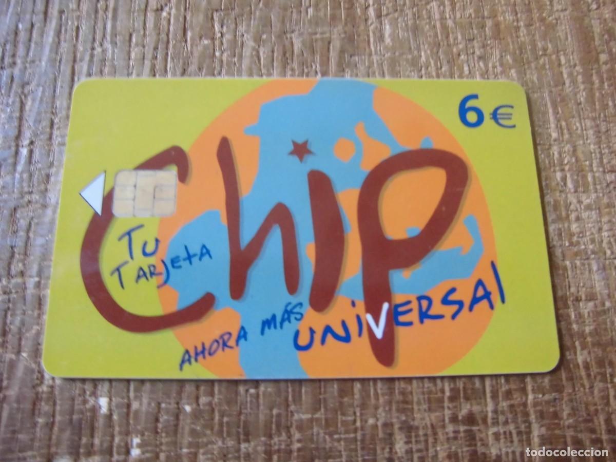 Tarjetas telef&oacute;nicas de colecci&oacute;n: TARJETA TELEF&Oacute;NICA CHIP TU TARJETA 6 EUROS