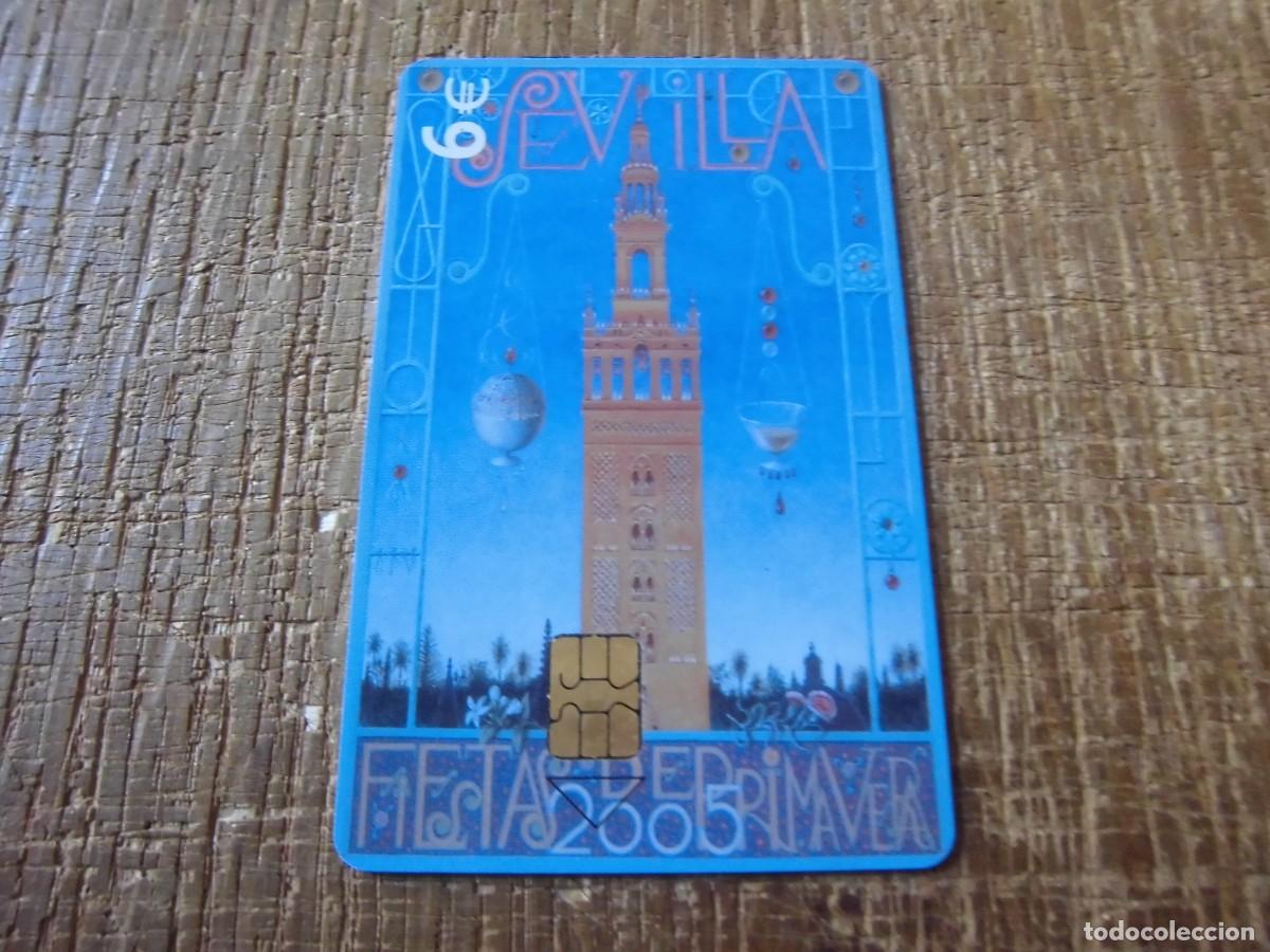 Collection telephone cards: TARJETA TELEF&Oacute;NICA SEVILLA 2005 FIESTAS DE PRIMAVERA 6 EUROS