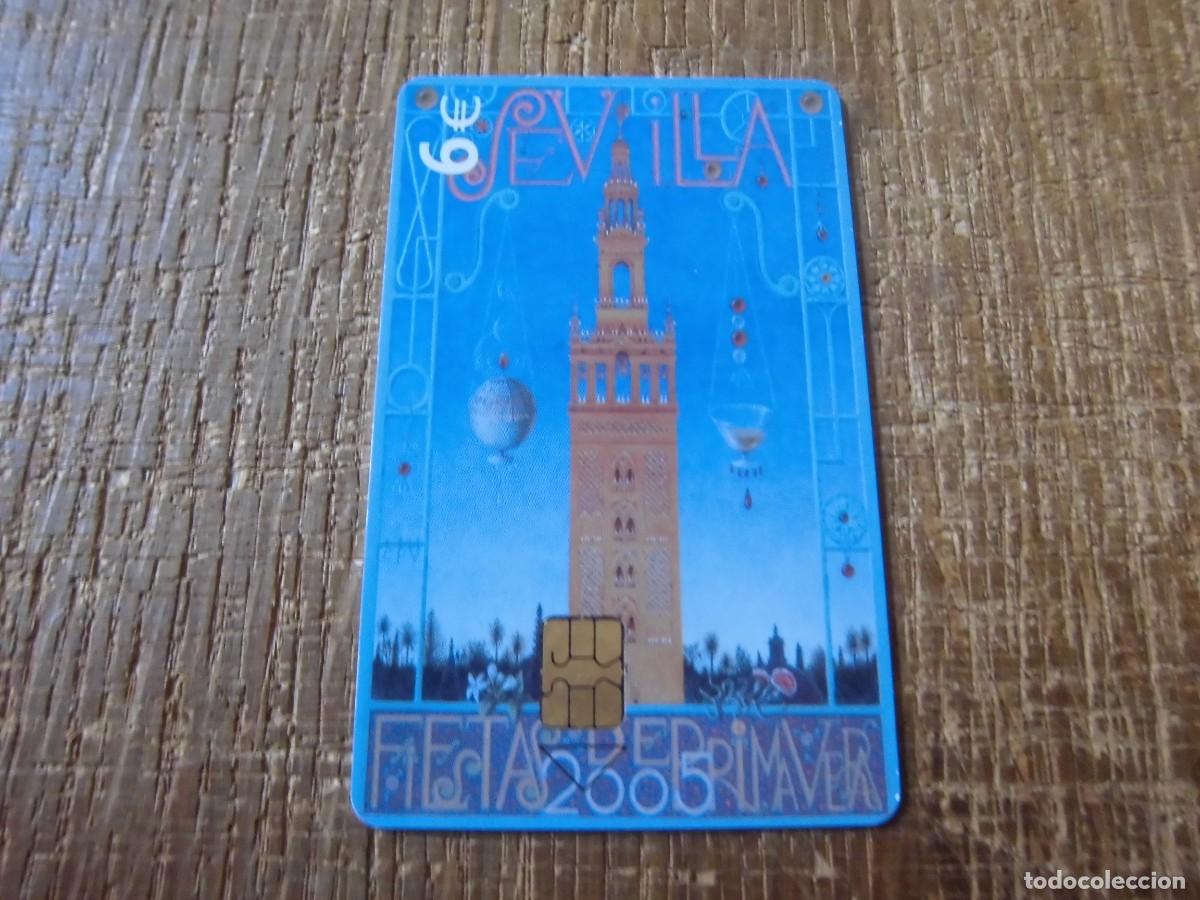 Collection telephone cards: TARJETA TELEF&Oacute;NICA SEVILLA 2005 FIESTAS DE PRIMAVERA 6 EUROS