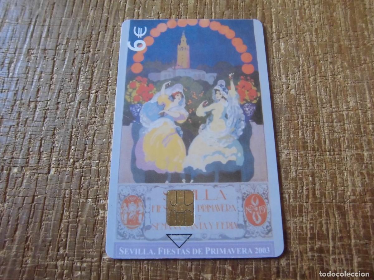 Tarjetas telef&oacute;nicas de colecci&oacute;n: TARJETA TELEF&Oacute;NICA SEVILLA 2003 FIESTAS DE PRIMAVERA 6 EUROS