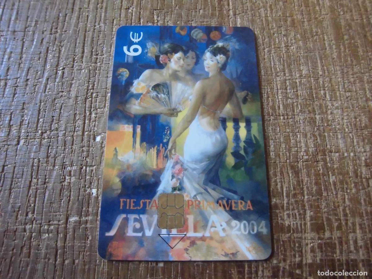 Tarjetas telef&oacute;nicas de colecci&oacute;n: TARJETA TELEF&Oacute;NICA SEVILLA 2004 FIESTAS DE PRIMAVERA 6 EUROS