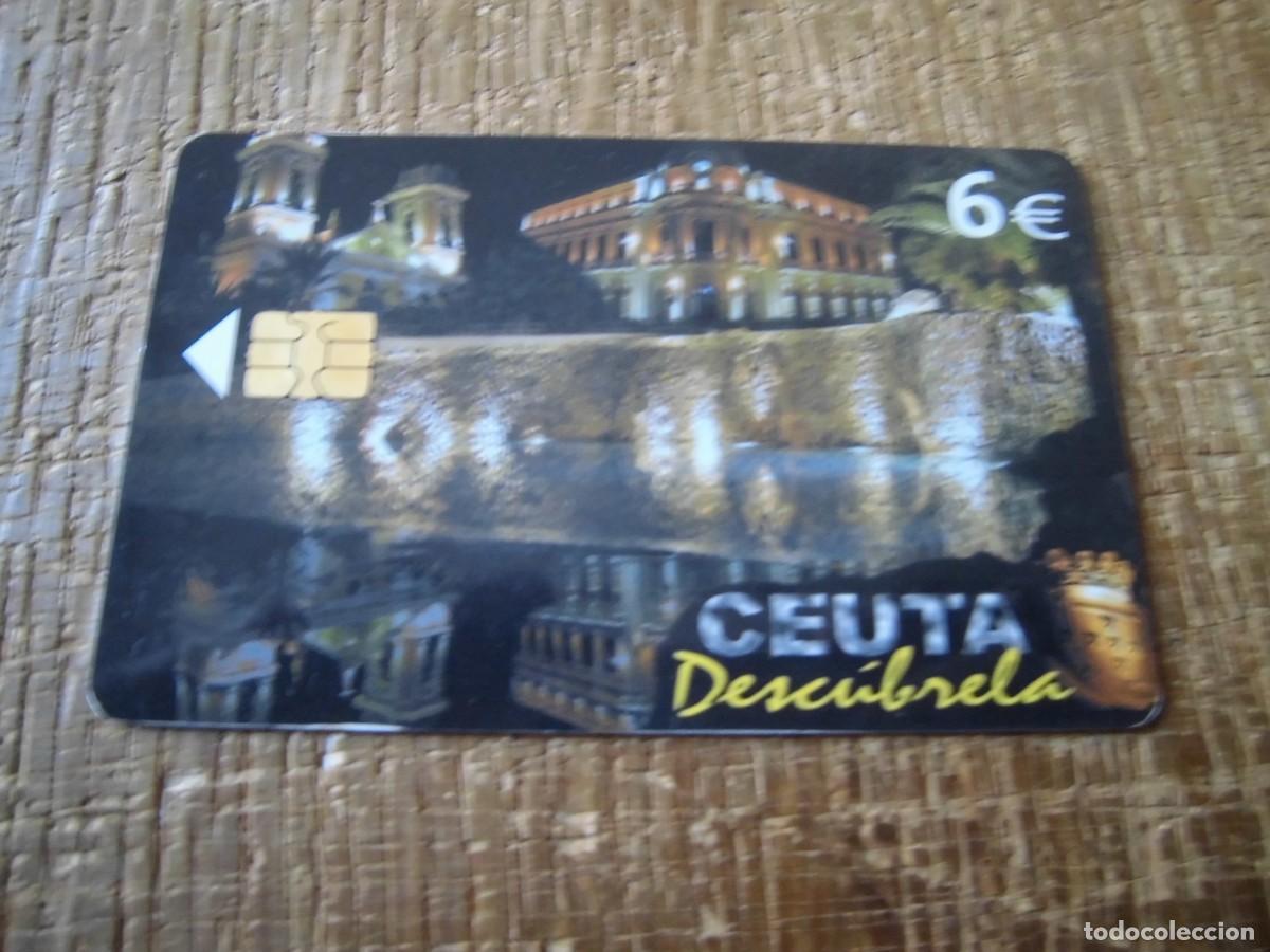 Tarjetas telef&oacute;nicas de colecci&oacute;n: TARJETA TELEF&Oacute;NICA CEUTA DESC&Uacute;BRELA 6 EUROS