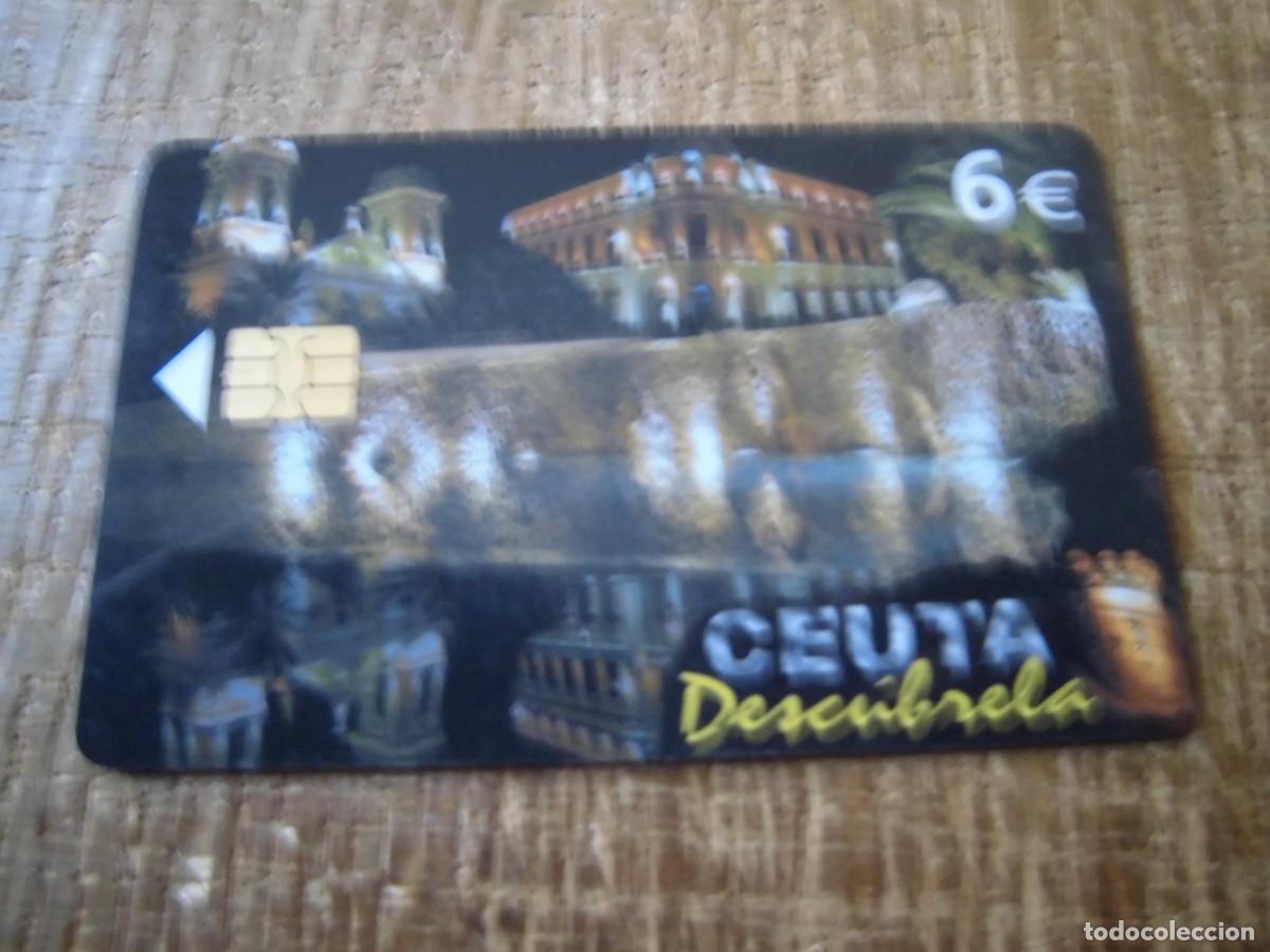 Tarjetas telef&oacute;nicas de colecci&oacute;n: TARJETA TELEF&Oacute;NICA CEUTA DESC&Uacute;BRELA 6 EUROS