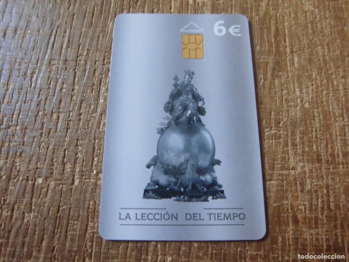 Tarjetas telef&oacute;nicas de colecci&oacute;n: TARJETA TELEF&Oacute;NICA LA LECCI&Oacute;N DEL TIEMPO 6 EUROS