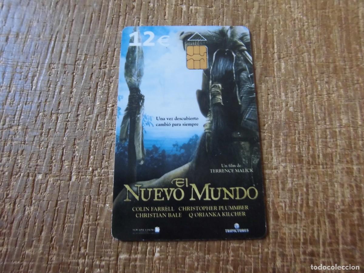 Tarjetas telef&oacute;nicas de colecci&oacute;n: TARJETA TELEF&Oacute;NICA EL NUEVO MUNDO 12 EUROS