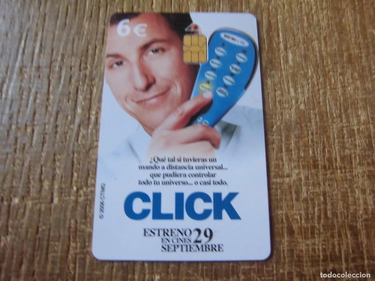 Collection telephone cards: TARJETA TELEF&Oacute;NICA CLICK 6 EUROS