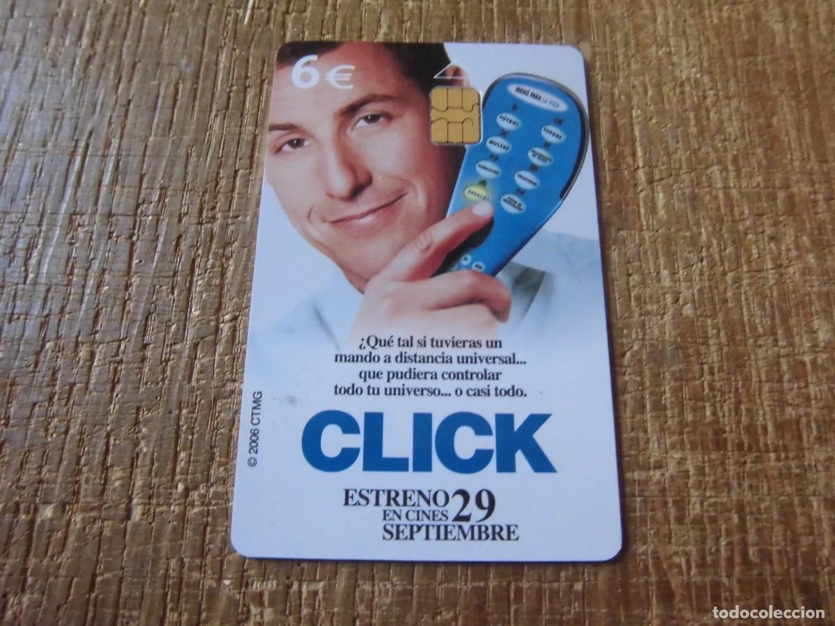 Collection telephone cards: TARJETA TELEF&Oacute;NICA CLICK 6 EUROS