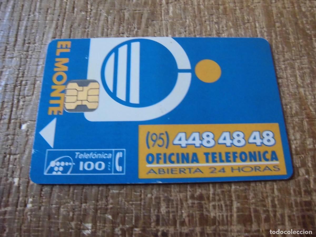 Tarjetas telef&oacute;nicas de colecci&oacute;n: TARJETA TELEF&Oacute;NICA EL MONTE 100 PESETAS