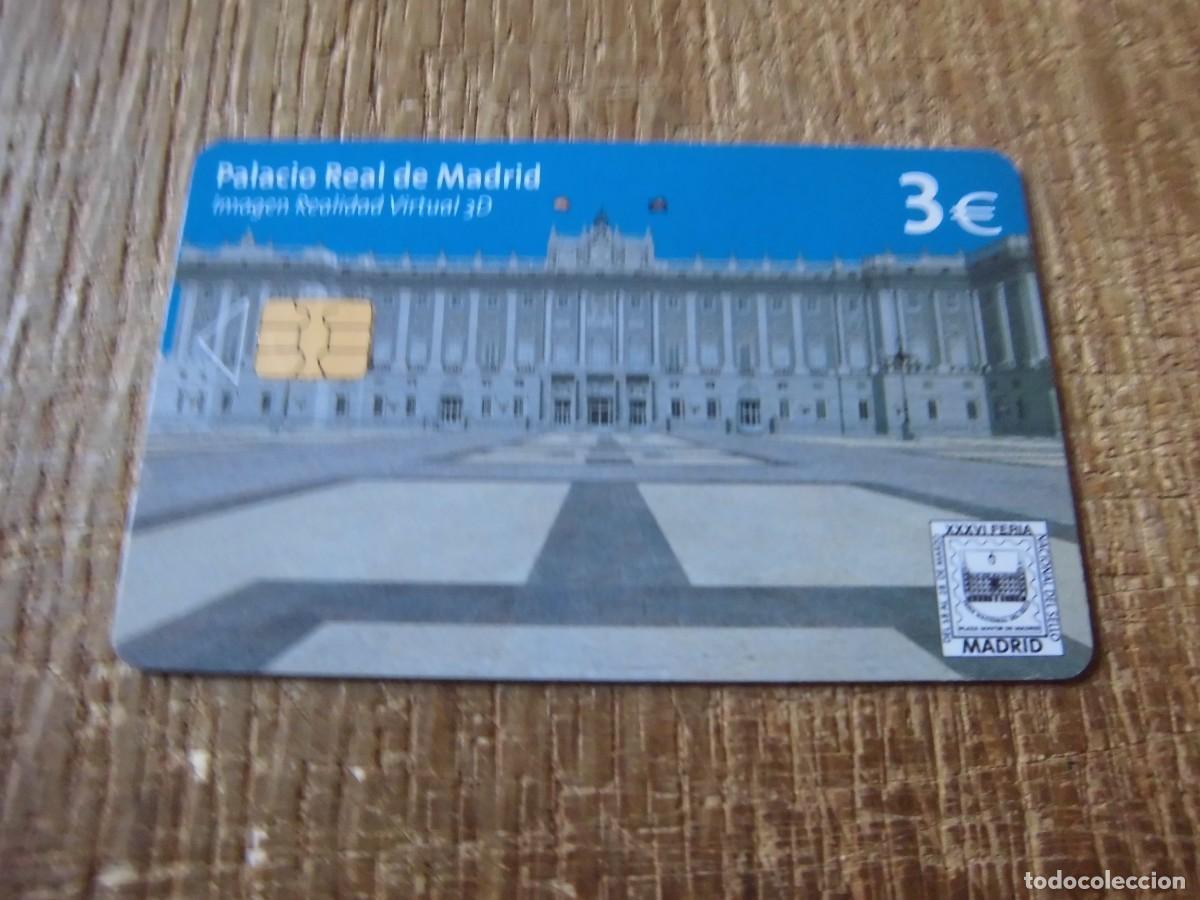 Tarjetas telef&oacute;nicas de colecci&oacute;n: TARJETA TELEF&Oacute;NICA PALACIO REAL DE MADRID 3 EUROS