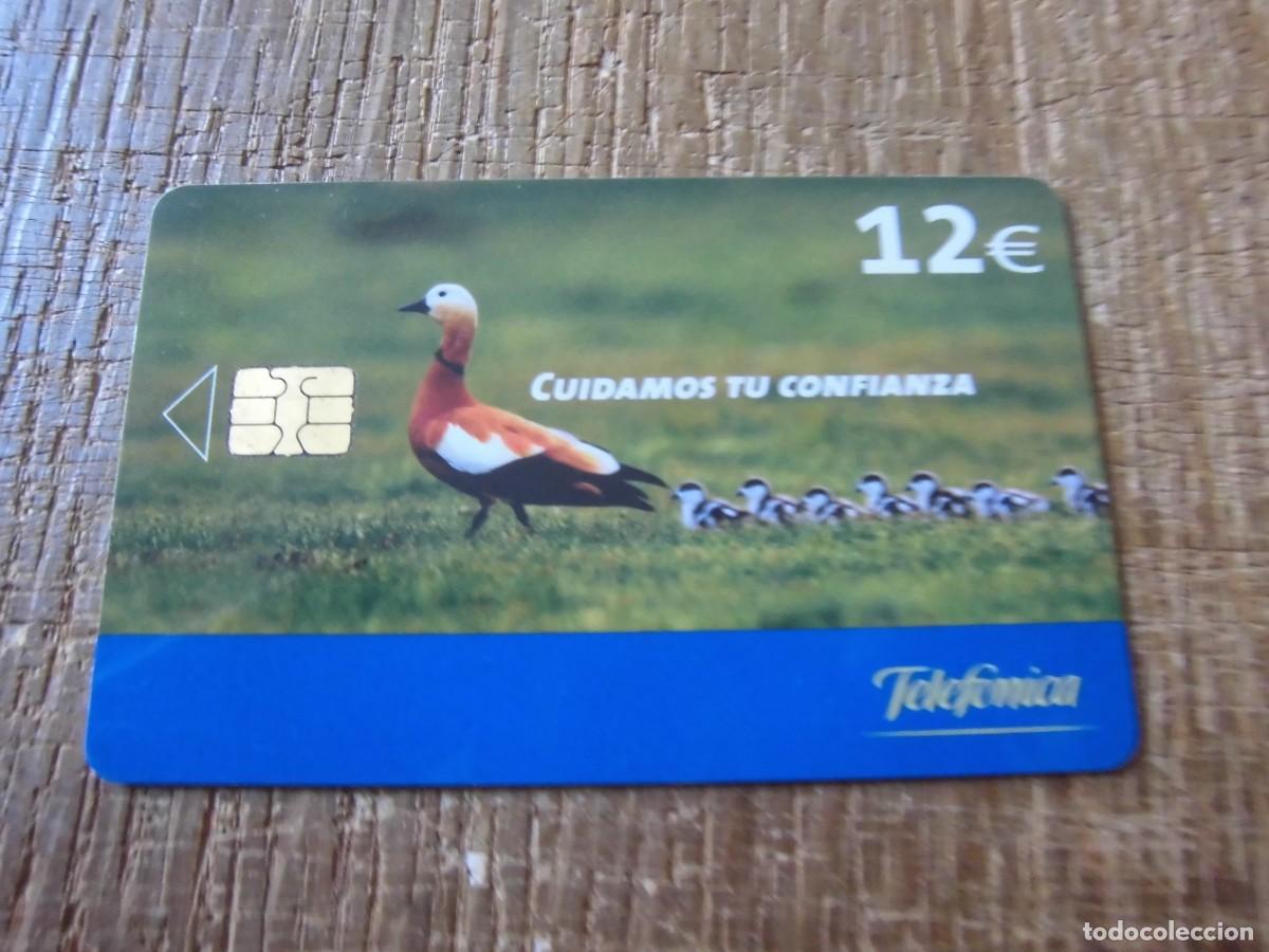 Tarjetas telef&oacute;nicas de colecci&oacute;n: TARJETA TELEF&Oacute;NICA CUIDAMOS TU CONFIANZA 12 EUROS