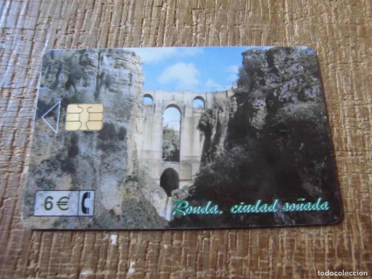 Tarjetas telef&oacute;nicas de colecci&oacute;n: TARJETA TELEF&Oacute;NICA RONDA CIUDAD SO&Ntilde;ADA 6 EUROS