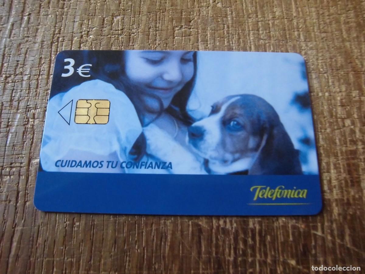 Tarjetas telef&oacute;nicas de colecci&oacute;n: TARJETA TELEF&Oacute;NICA CUIDAMOS TU CONFIANZA 3 EUROS