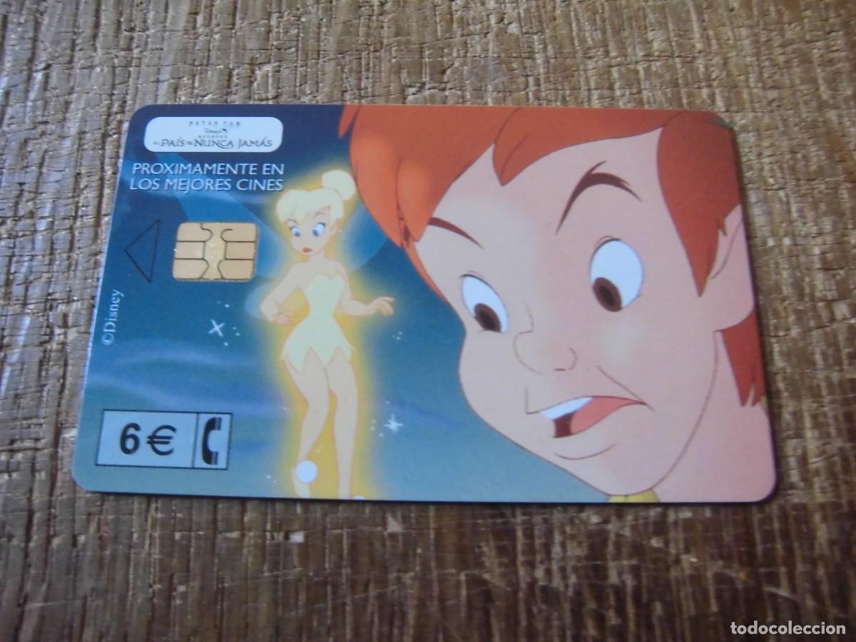 Tarjetas telef&oacute;nicas de colecci&oacute;n: TARJETA TELEF&Oacute;NICA PETER PAN REGRESO AL PA&Iacute;S DE NUNCA JAM&Aacute;S 6 EUROS