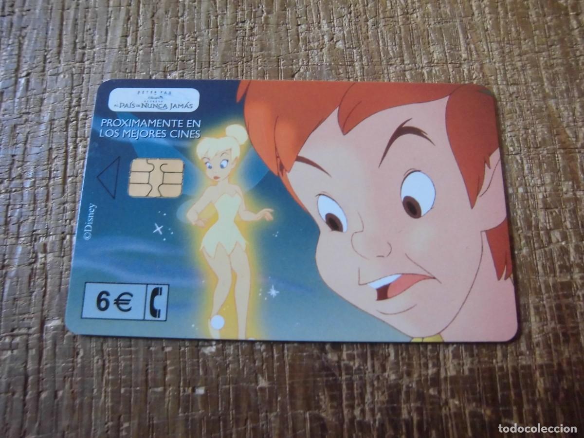 Tarjetas telef&oacute;nicas de colecci&oacute;n: TARJETA TELEF&Oacute;NICA PETER PAN REGRESO AL PA&Iacute;S DE NUNCA JAM&Aacute;S 6 EUROS