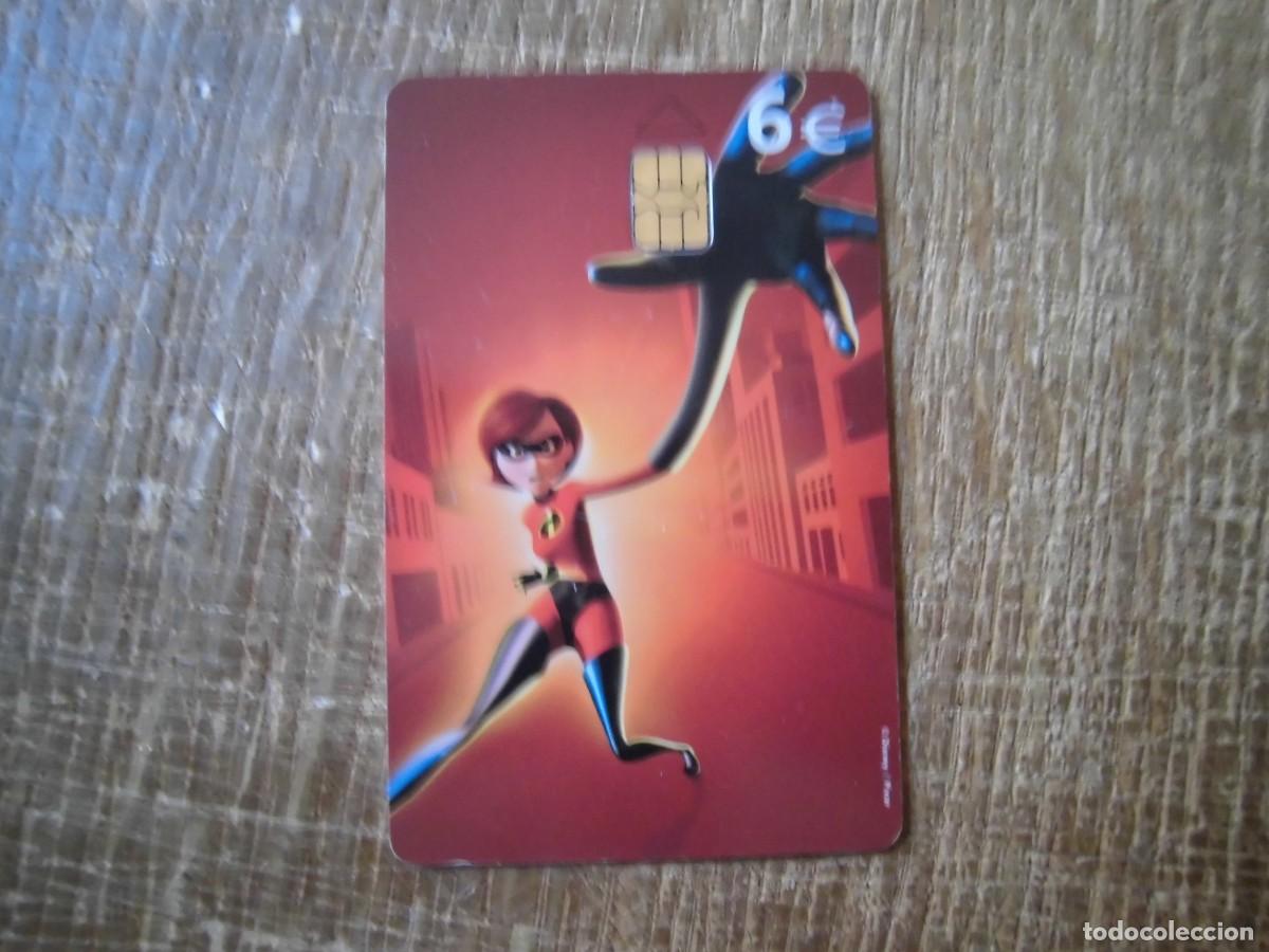 Tarjetas telef&oacute;nicas de colecci&oacute;n: TARJETA TELEF&Oacute;NICA LOS INCRE&Iacute;BLES 6 EUROS