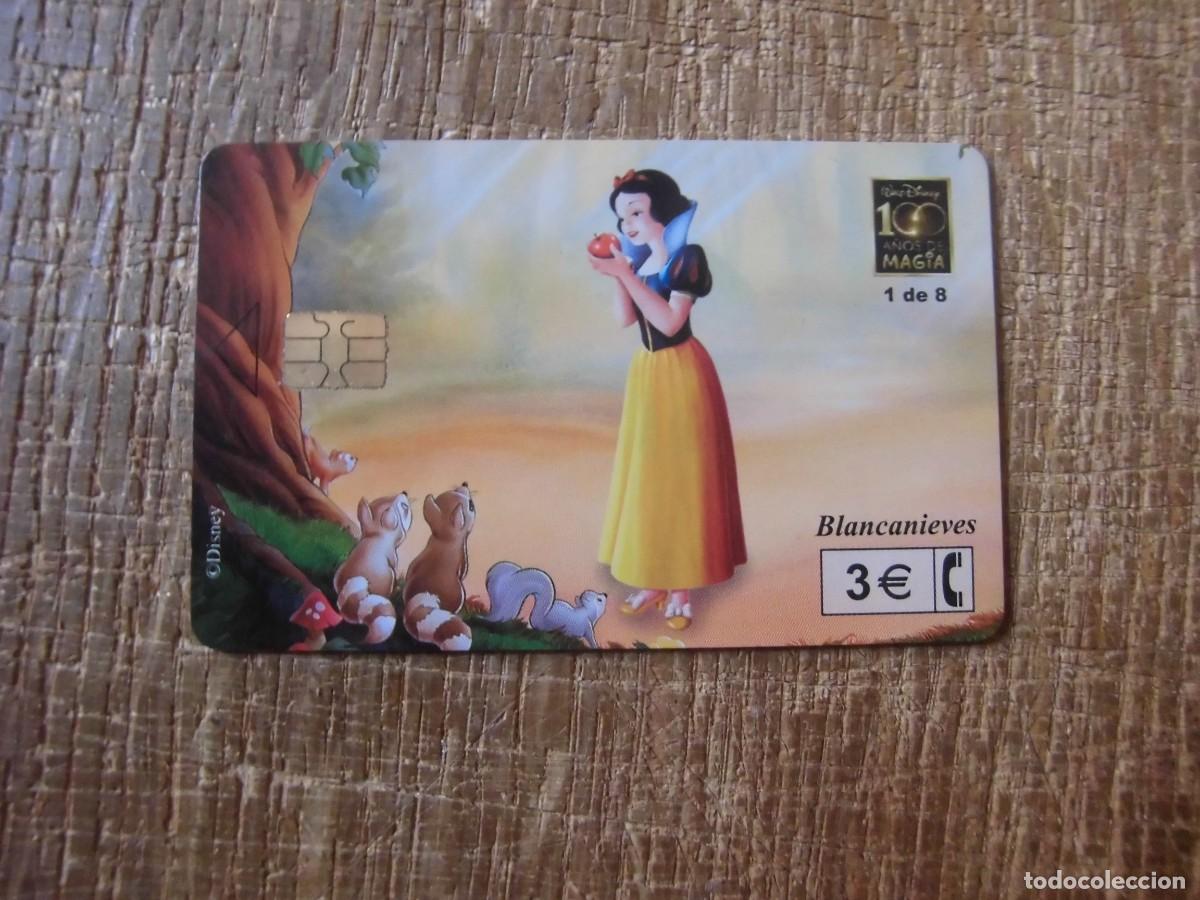 Tarjetas telef&oacute;nicas de colecci&oacute;n: TARJETA TELEF&Oacute;NICA BLANCANIEVES 3 EUROS
