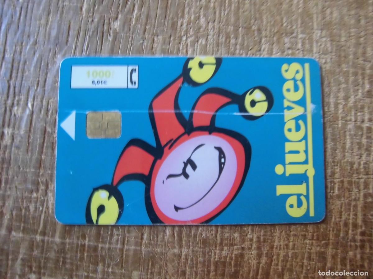 Tarjetas telef&oacute;nicas de colecci&oacute;n: TARJETA TELEF&Oacute;NICA EL JUEVES 1000 PESETAS