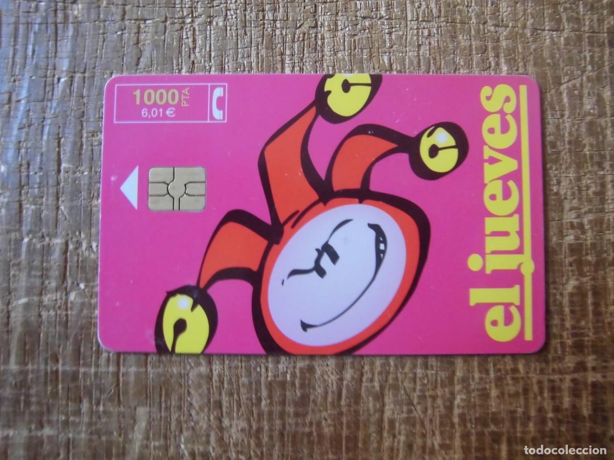 Tarjetas telef&oacute;nicas de colecci&oacute;n: TARJETA TELEF&Oacute;NICA EL JUEVES 1000 PESETAS