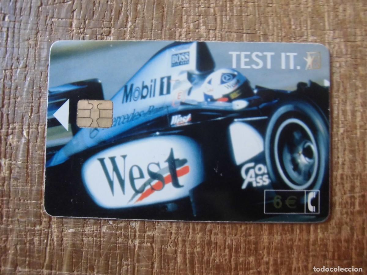 Tarjetas telef&oacute;nicas de colecci&oacute;n: TARJETA TELEF&Oacute;NICA WEST CIGARETTES 6 EUROS