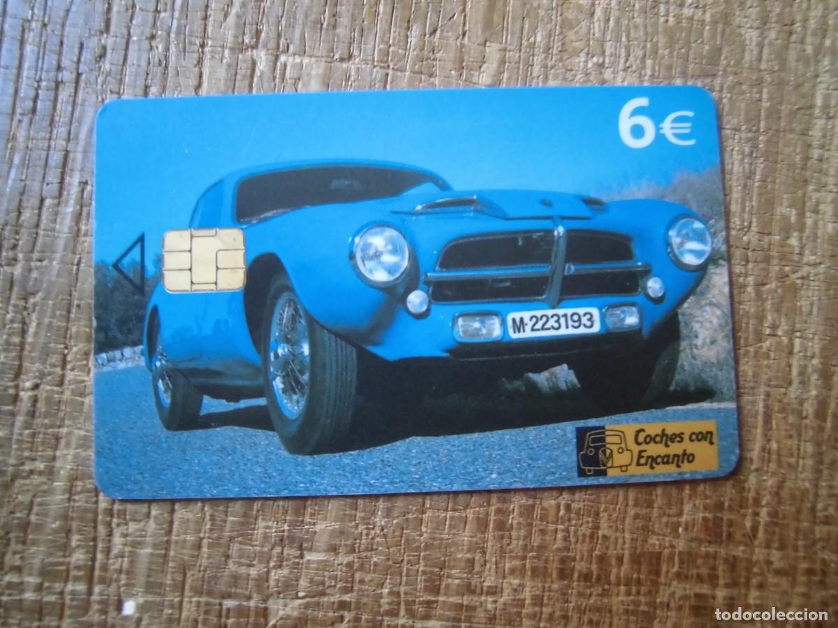 Tarjetas telef&oacute;nicas de colecci&oacute;n: TARJETA TELEF&Oacute;NICA COCHES CON ENCANTO PEGASO 6 EUROS