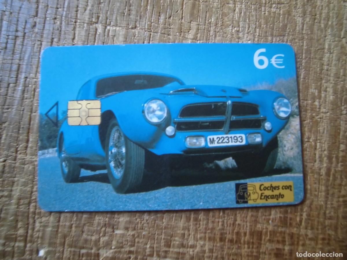 Tarjetas telef&oacute;nicas de colecci&oacute;n: TARJETA TELEF&Oacute;NICA COCHES CON ENCANTO PEGASO 6 EUROS